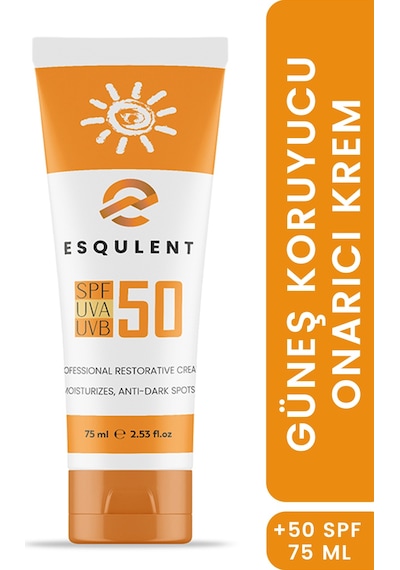 Esqulent Profesyonel Amaçlı Onarıcı Leke Giderici Spf 50+ Güneş Kremi 75 ML