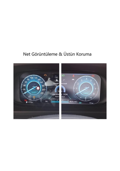 Hyundai İ20 10.25 İnç Ekran Koruyucu Dijital Gösterge Nano