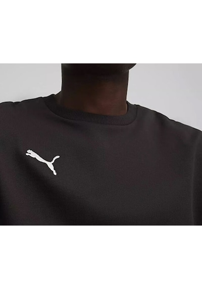 Puma Teamgoal Casuals Crew Neck Sweat Erkek Futbol Antrenman Sweatshirts 65859203 Siyah Siyah