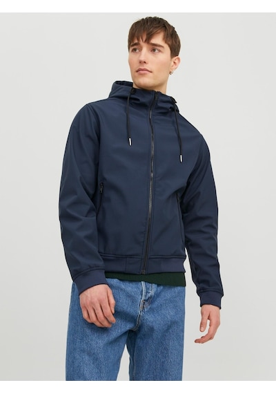 Jack & Jones Jjebasıc Softshell Kapüşonlu Ceket 12236300 Lacivert Jack & Jones Jjebasıc Softshell Kapüşonlu Ceket 12236300 Lacivert