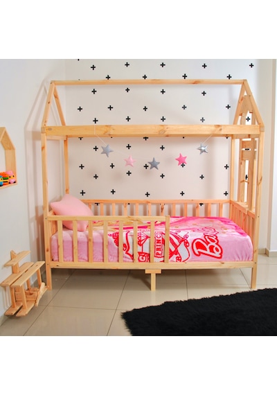 Markaawm Montessori Yatak Çocuk 90X190 Karyola Bebek Beşik Oyun Alanı (478867327) Akçaağaç