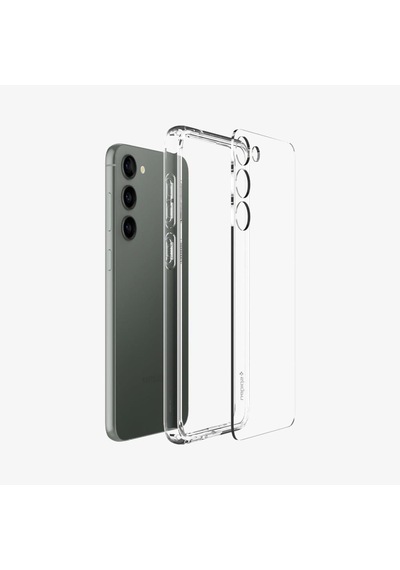 Spigen Samsung Galakxy Uyumlu S23 Plus Kılıf Spigen Ultra Hybrid Crystal Clear Şeffaf