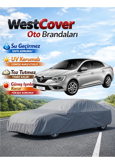 Renault Megane 4 Sedan Uyumlu Oto Branda,su Geçirmez Çadır,araba Brandası