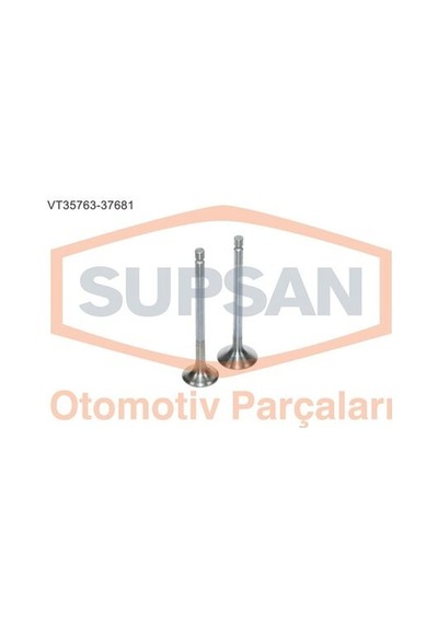 Supsan Vt-35763-37681 Supap Takımı 16 Lı. Tek Tırnak Lpg Uyumlu M271 W203 0207 Cl203 0208 C209 0309 W211 0208 R171 0410 3670