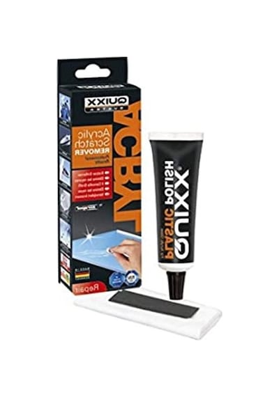 Akrilik Çizik Giderici, 50 G Cila, 1 Bez Ve 2 Zımpara Kağıdı