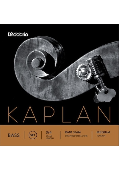D'Addario K610 3/4M Kaplan Kontrabas Teli