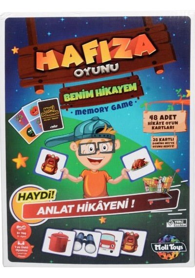 +3 Yaş Benim Hikayem Hafıza Oyunu (moli Toys)