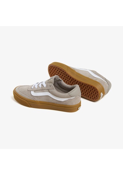 Vans Brooklyn Ls Kadın Kahverengi Günlük Sneaker Düz Vn000d7uch81 Kahverengi