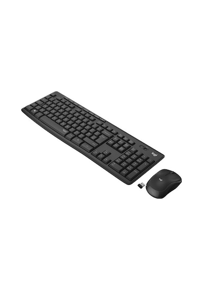 Logitech Mk295 Q Kablosuz Usb Siyah Multimedya Klavye/mouse Set 920-009804 Optik