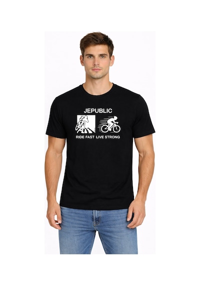 Jepublic Erkek Tişört-j261606 Siyah