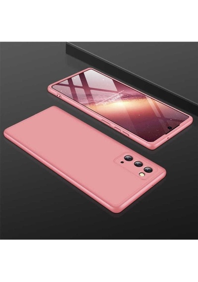 Galaxy Note 20 Kılıf Zore Ays Kapak Rose Gold