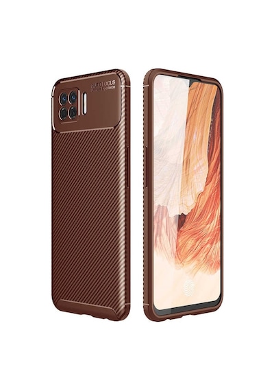 Oppo A73 Kılıf Negro Karbon Dizayn Silikonnano Glass