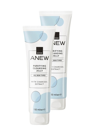 Anew Purifying Cleansing Jelly Kömür Özlü Arındırıcı Temizleyici Jel 150 Ml. İkili Set