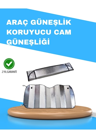 Katlanabilir Alüminyum Araç Güneşliği Uv Koruma Ve Klima Tasarrufu Bir Arada Diğer
