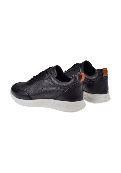 Hammer Jack Hakiki Deri Erkek Spor Ayakkabı Sneaker Hj-24260-m Siyah-siyah Siyah