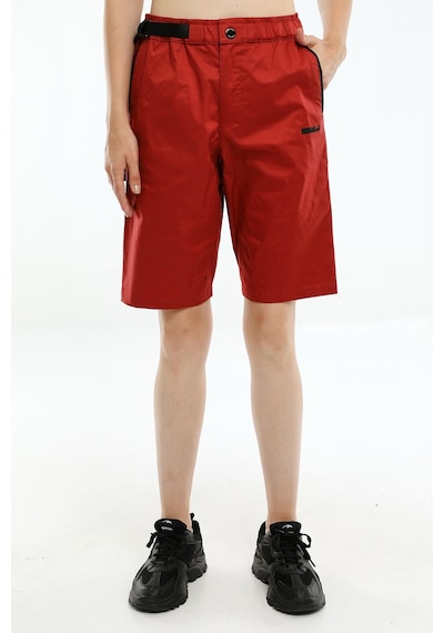 Maraton Sportswear Comfort Kadın Basic Kiremit Şort 19992-kiremit