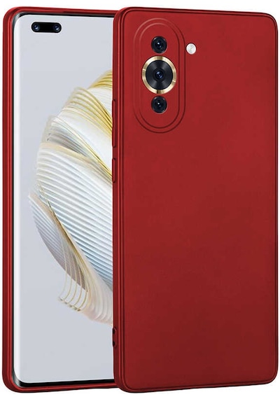 Zore Huawei Nova 10 Pro Kılıf Msra Premier Silikon Kapak - Kırmızı Kırmızı