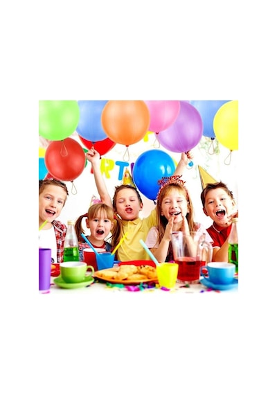 50 Adet Lastikli Zıpzıp Balon Ipli Punch Panç Büyük Balon Zıp Zıp Balon Pastel Renkler Çok Renkli