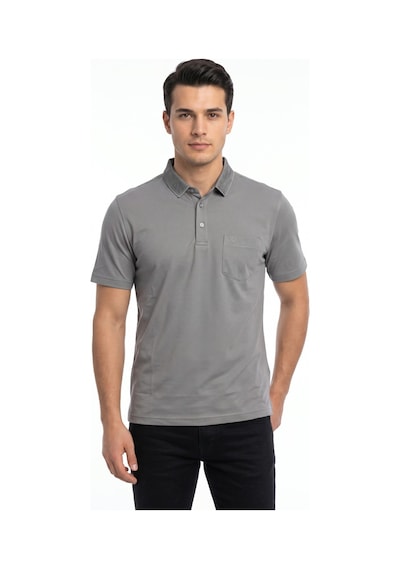Raymons Erkek Polo Yaka Kısa Kollu Tişört Regular Kalıp T6270 Bgl-st05553 Gri