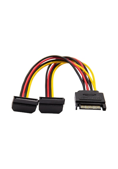 Sata 15 Pin Dişi Erkek 2 Port Çoklayıcı 4683A Y Kablosu Dirsek 90 Sata 15 Pin Dişi Erkek 2 Port Çoklayıcı 4683A Y Kablosu Dirsek 90