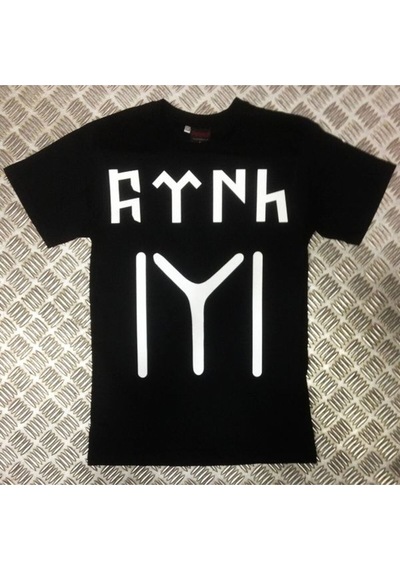 Stoned&Fame Türk Kayı Boyu Baskılı T-shirt SIYAH Siyah