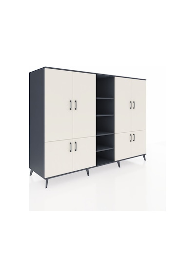 Kronos Dolap 14 Raflı 8 Kapaklı 220x59x163 Antrasit-aytaşı/antras Antrasit-aytaşı/antrasit Kronos Dolap 14 Raflı 8 Kapaklı 220x59x163 Antrasit-aytaşı/antras Antrasit-aytaşı/antrasit
