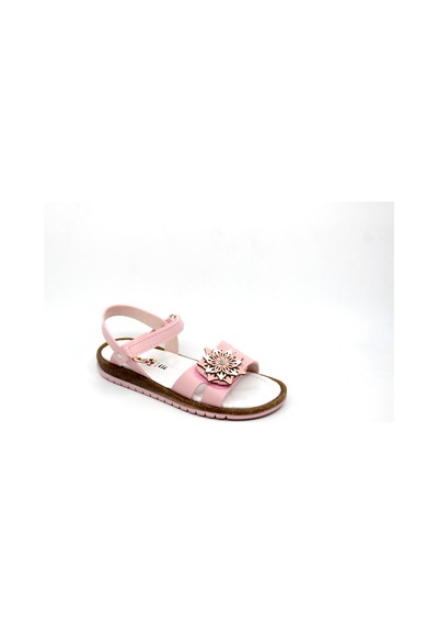 Kız Çocuk Cırtlı Sandalet Wendy 23 Pembe