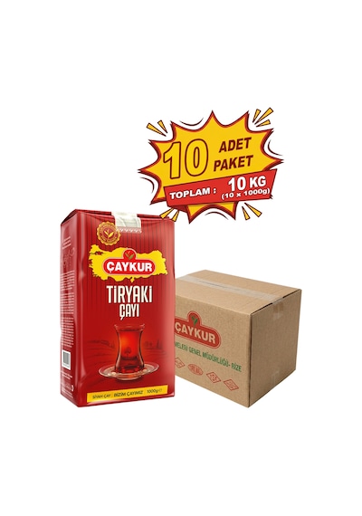 Çaykur Tiryaki 1 kg 10'lu Çay