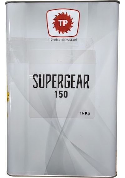 Tp Supergear 150 Teneke 18 Litre 16 Kg  Dişli Yağı