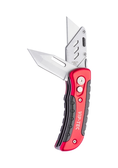 Vıptec Vt875159 Çift Bıçaklı Katlanır Cep Tipi Maket Bıçağı