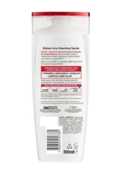 Elseve Komple Onarıcı 5 Yapılandırıcı Bakım Şampuanı 2 x 390 ML