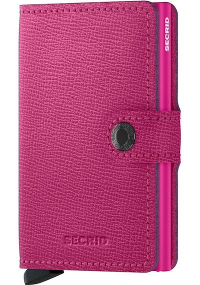 Secrid Miniwallet Kartlık Cüzdan Crisple Fuchsia Çok Renkli
