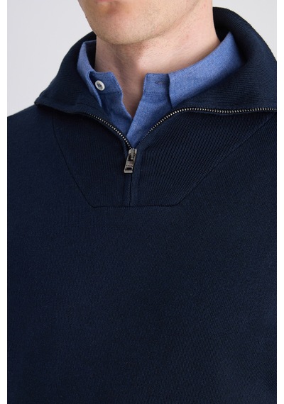 Twn Slim Fit Lacivert Kazak 5ec065711207m Çok Renkli
