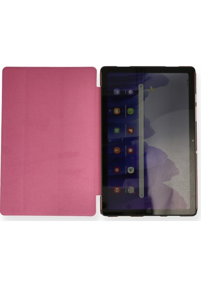Galaxy T870 Tab S7 11 Kılıf Tablet Smart Kılıf - Pembe Diğer