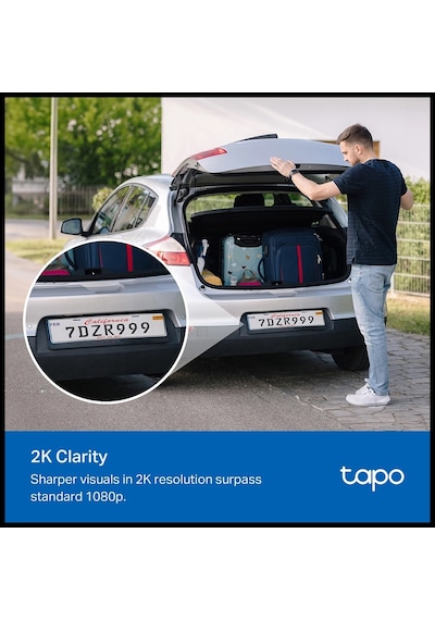 Tp-lınk Tapo Tc82 Kıt C410 Kıt , 2k, 3,0mpix, Dış Mekan, Ip65, Wifi, 9mt. Renkli Gece Görüşü, İki Y Çok Renkli
