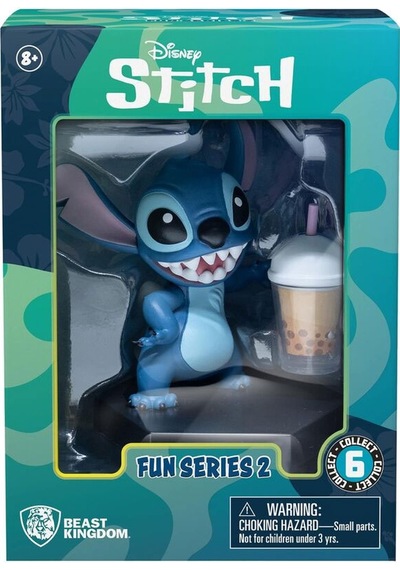 Yume Toys Disney Lilo-stitch Figürü Stitch With Bubble Tea 19740