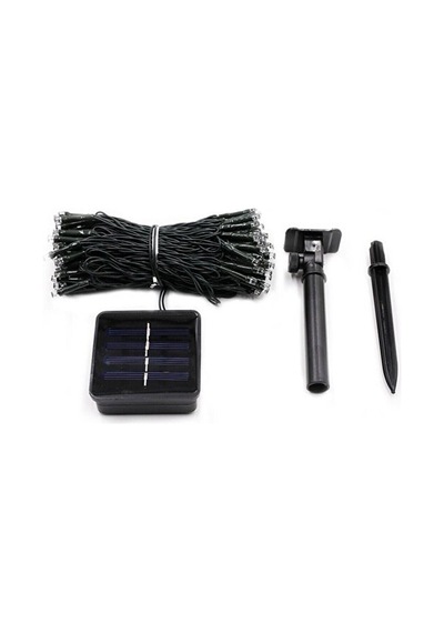 Solar Güneş Enerjili Dış Bahçe 8 Modlu 10 Metre Rgb 120 Led Dekoratif Aydınlatma