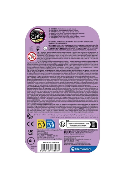 18898 Crazy Chic - Tak Ve Git Tırnaklar - Kelebek - Izbp-890183