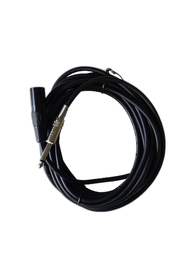 Xlr Erkek - 6.35mm Mono Jack Ses Kablosu 5 Metre Mikrofon Amfi Kablosu Html