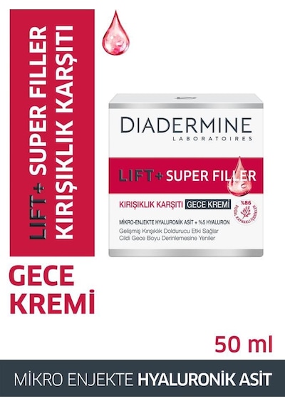 Diadermine Lift+Super Filler Gece Kremi 50 ML