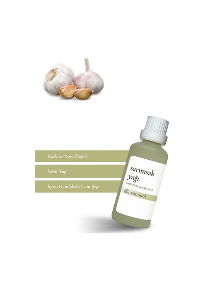 Sabunal Sarımsak Yağı 50 ML - Saç Bakım Yağı