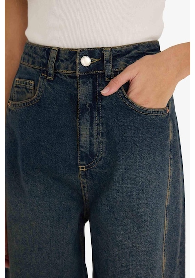 Defacto Barrel Fit Yüksek Bel Uzun Jean Yıkamalı Pantolon F8238ax25aunm28 Mavi-nm28 Defacto Barrel Fit Yüksek Bel Uzun Jean Yıkamalı Pantolon F8238ax25aunm28 Mavi-nm28