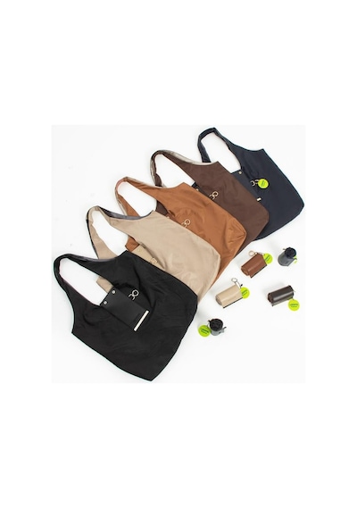 Kapsül Çanta Omuz Çantası Alışveriş Çantası Shopping Bag İnce Paraşüt Kumaş Krem