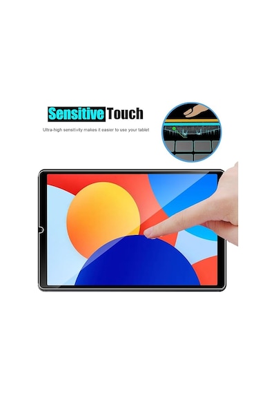 Xiaomi Redmi Pad Se 8.7 İnç İle Uyumlu Kırılmaz Tablet Temperli Cam Ekran Koruyucu