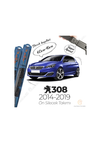 Peugeot 308 Ön Silecek Takımı (2014-2019) RBW Hibrit