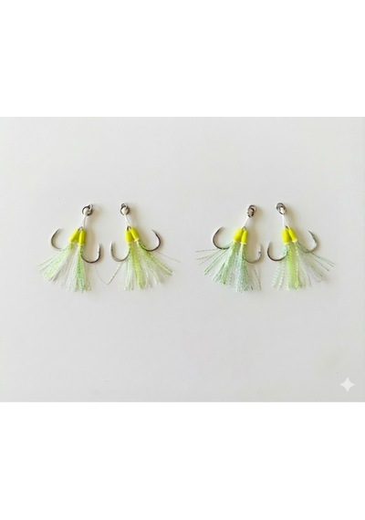 Jig Assist Hook 1/0 İkili Set