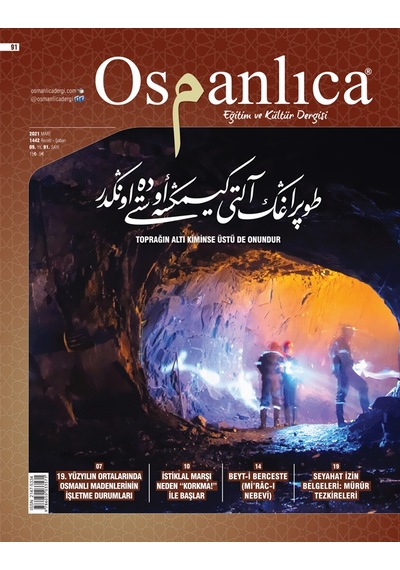 Mart 2021 Osmanlıca Dergisi