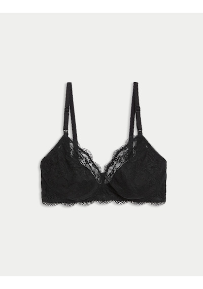 Marks & Spencer Jasmine Dantel Detaylı Sütyen T33000788 Siyah