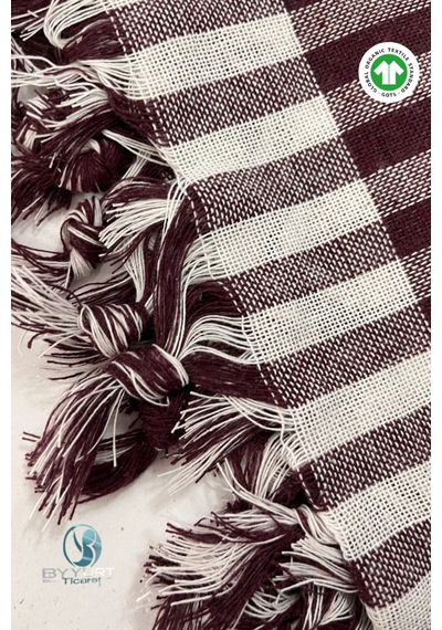 Pötikare Masa Örtüsü/sofra Bezi 140x170 Cm Bordo Bordo