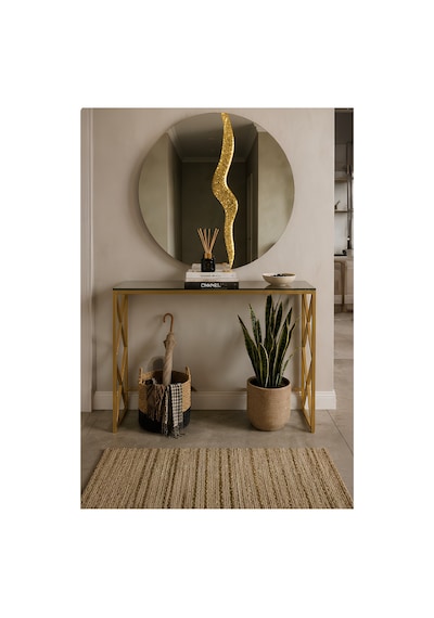 Melisa Serisi Luminous Aynalı Dresuar Takımı - Gold Boyalı, 4mm Temperli Füme Camlı 100x30x80 Cm Altın Melisa Serisi Luminous Aynalı Dresuar Takımı - Gold Boyalı, 4mm Temperli Füme Camlı 100x30x80 Cm Altın